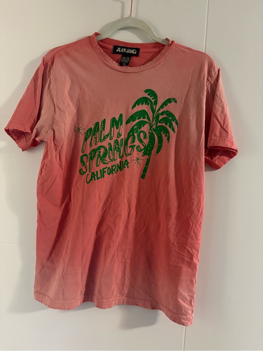 Jean+James Graphic Palm Springs California Tee Size Medium